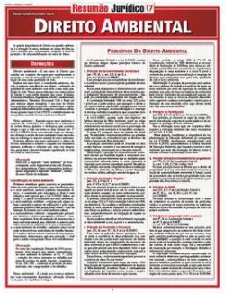 RESUMAO JURIDICO 17 - DIREITO AMBIENTAL