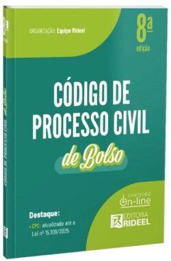 CODIGO DE PROCESSO CIVIL - CPC DE BOLSO