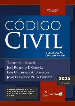 CODIGO CIVIL E LEGISLACAO CIVIL EM VIGOR-2025