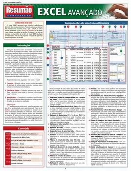 RESUMAO COMPUTACAO - EXCEL AVANCADO