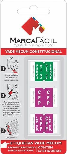 ETIQUETA MARCA FACIL-VADE MECUM CONSTITUCIONAL OAB