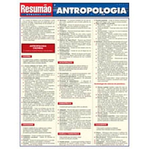 RESUMAO HUMANAS 11 - ANTROPOLOGIA