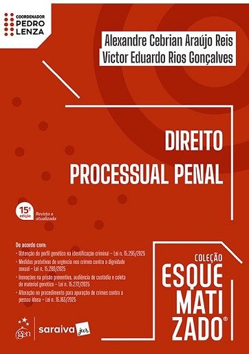 COLECAO ESQUEMATIZADO - DIREITO PROCESSUAL PENAL