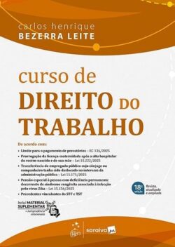 CURSO DE DIREITO DO TRABALHO