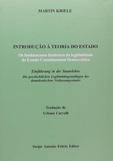 INTRODUCAO A TEORIA DO ESTADO
