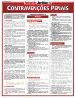 RESUMAO JURIDICO 43 - CONTRAVENCOES PENAIS