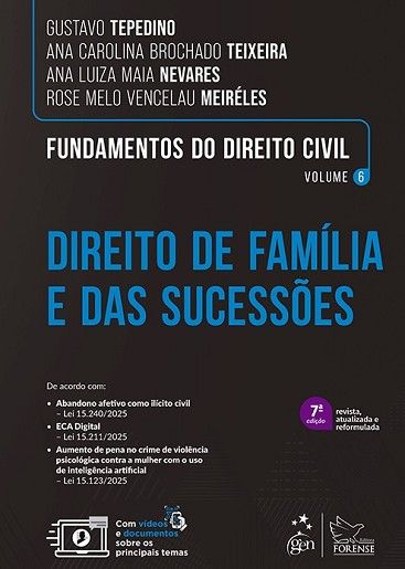 FUNDAMENTOS DE DIREITO CIVIL - VOL.6 - DIREITO DE FAMILIA