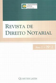 REVISTA DE DIREITO NOTARIAL- VOL. 2