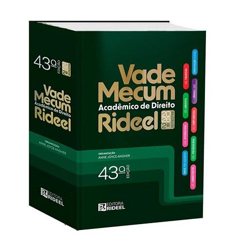 VADE MECUM ACADEMICO DE DIREITO RIDEEL - 2º SEMESTRE 2026
