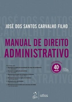 MANUAL DE DIREITO ADMINISTRATIVO