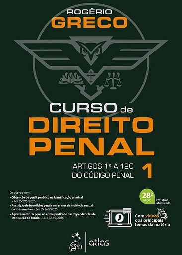 CURSO DE DIREITO PENAL - VOLUME 1 - PARTE GERAL