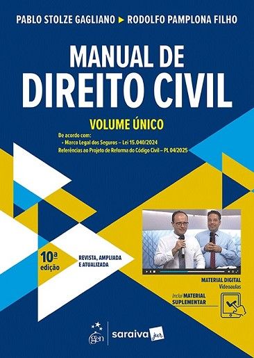 MANUAL DE DIREITO CIVIL - VOLUME UNICO
