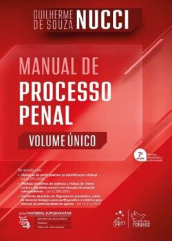 MANUAL DE PROCESSO PENAL
