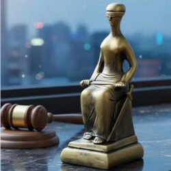 ESTATUA DA JUSTICA 20CM