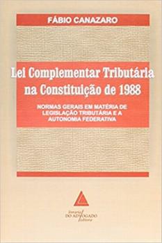 LEI COMPLEMENTAR TRIBUTARIA NA CONSTITUICAO DE 1988