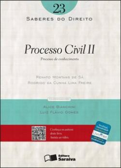 SABERES DO DIREITO-VOL.23- PROCESSO CIVIL II