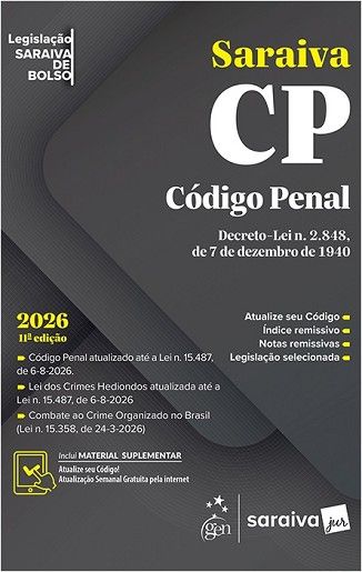 CODIGO PENAL - LEGISLACAO SARAIVA DE BOLSO